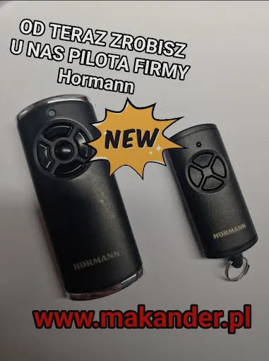 MAKANDER Dorabianie kluczy, Ostrzenie, Kopiowanie pilotów, Wymiana Baterii, Ksero